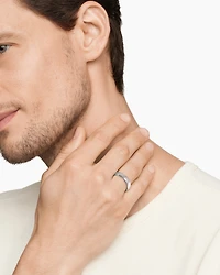 DY Classic Band Ring 18K White Gold
