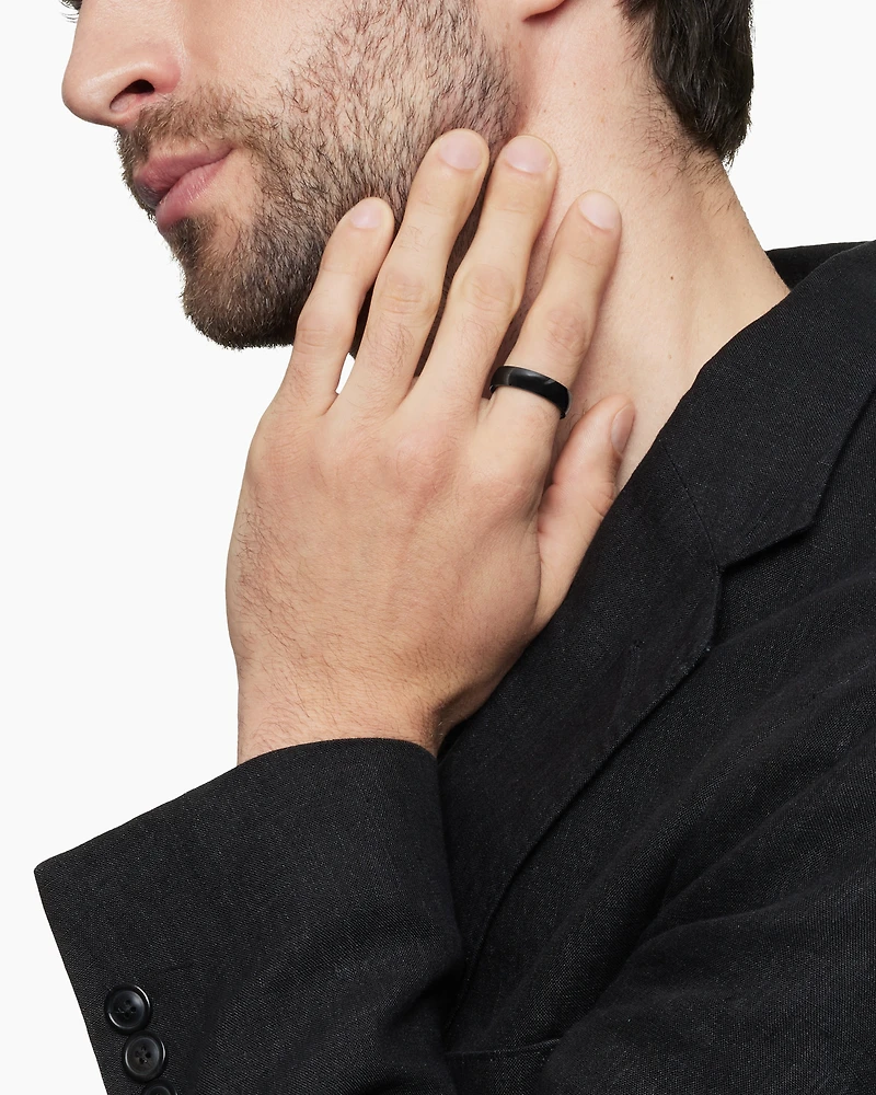 DY Classic Band Ring Titanium