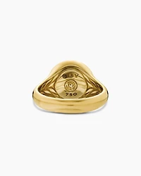 Petrvs® Lion Pinky Ring in 18K Yellow Gold