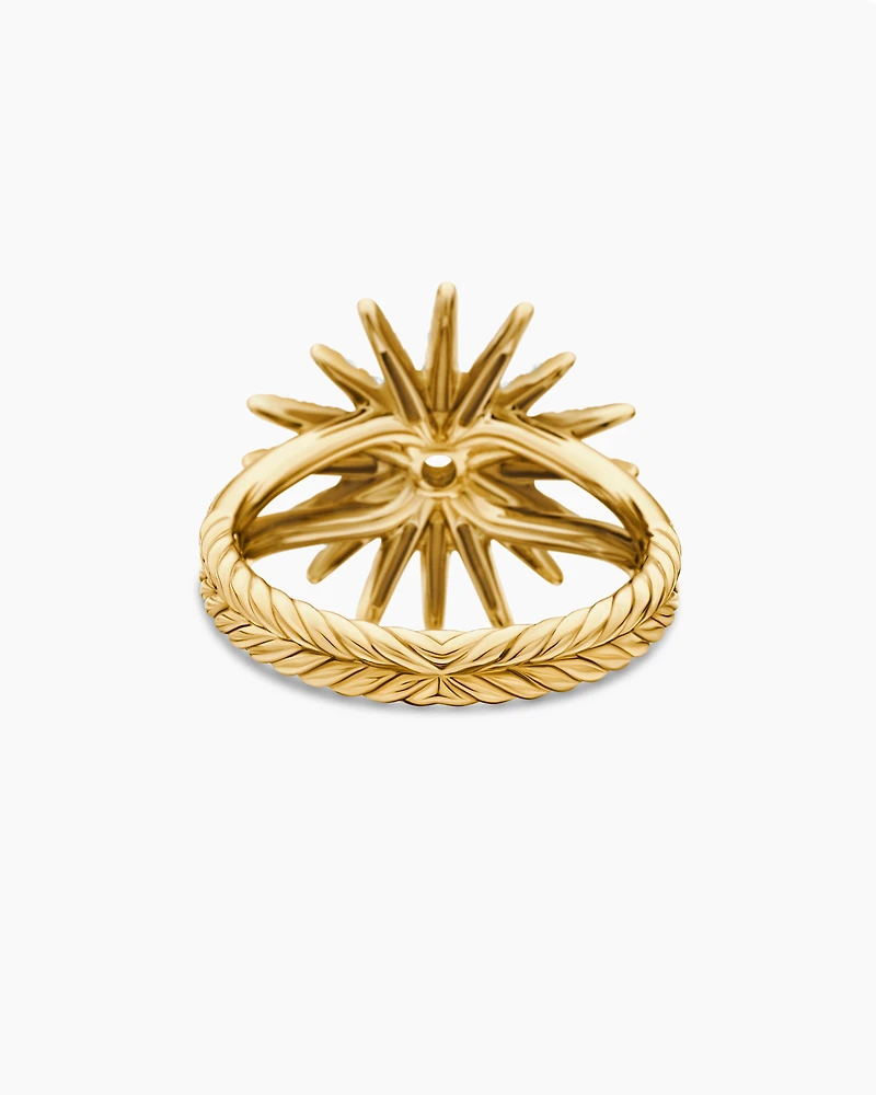 Starburst Ring 18K Yellow Gold with Diamonds
