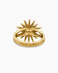 Starburst Ring 18K Yellow Gold with Diamonds