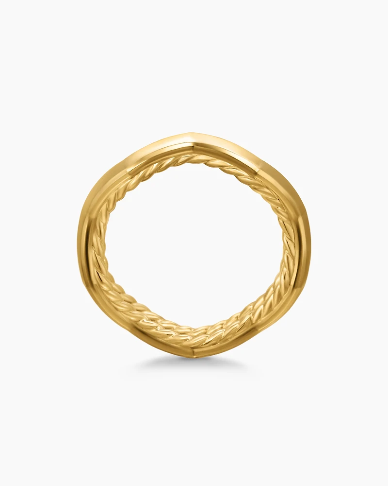 Zig Zag Stax™ Ring 18K Yellow Gold, 3mm