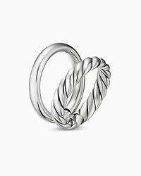 DY Mercer® Two Row Ring Sterling Silver, 8mm