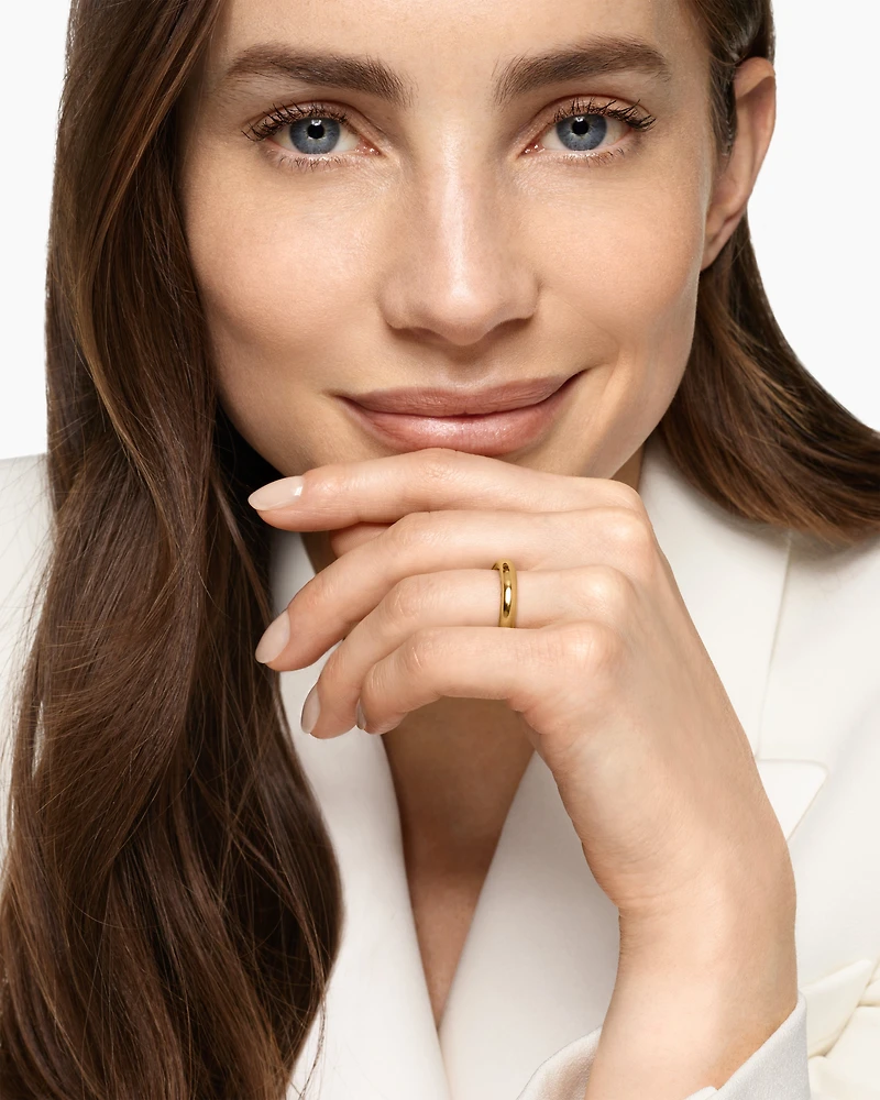 DY Mercer® Band Ring 18K Yellow Gold, 3.7mm