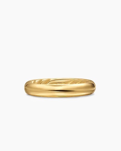 DY Mercer® Band Ring 18K Yellow Gold, 3.7mm