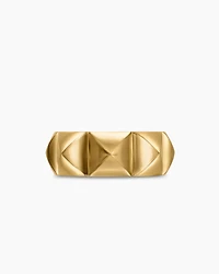 Pyramid Band Ring 18K Yellow Gold