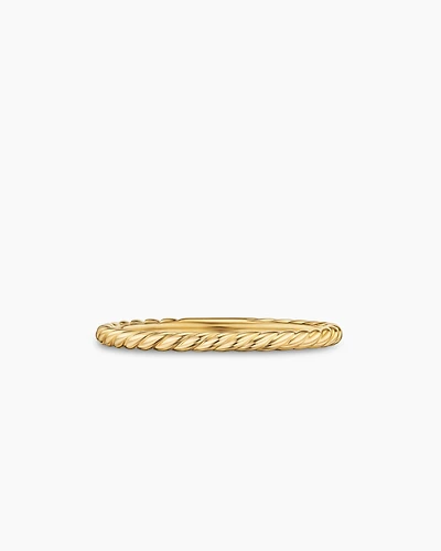 Petite Modern Renaissance® Band Ring 18K Yellow Gold, 1.7mm