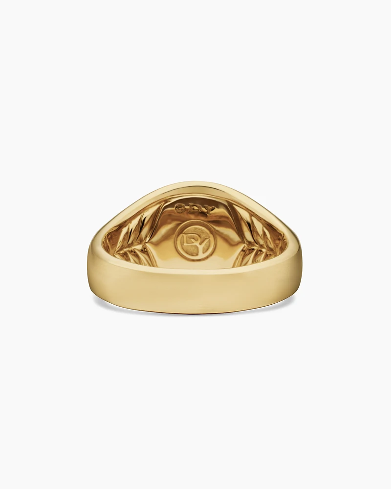 Streamline® Pinky Ring 18K Yellow Gold, 13mm