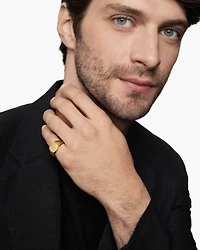 Streamline® Pinky Ring 18K Yellow Gold, 13mm