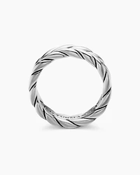 Chevron Band Ring Sterling Silver