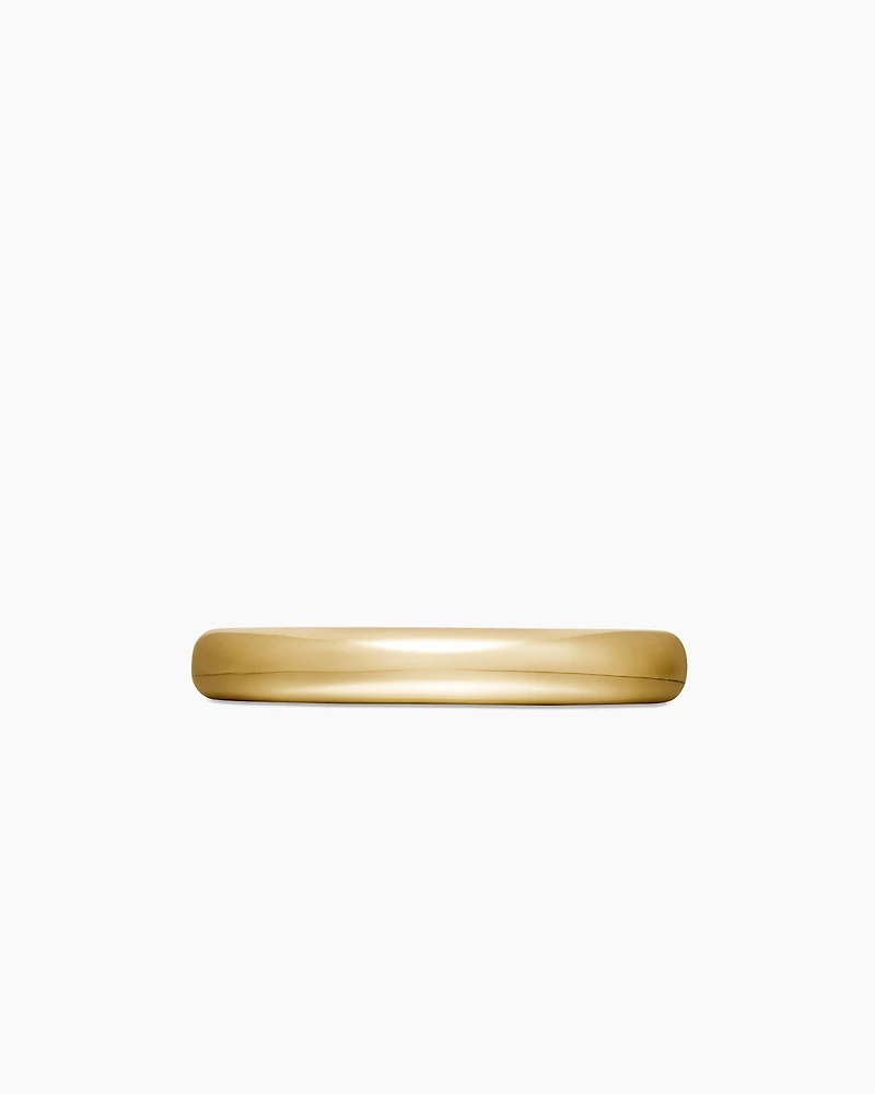 DY Classic Band Ring 18K Yellow Gold, 3.5mm
