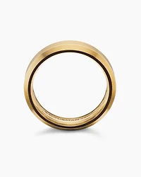 Bevelled Band Ring 18K Yellow Gold, 6mm
