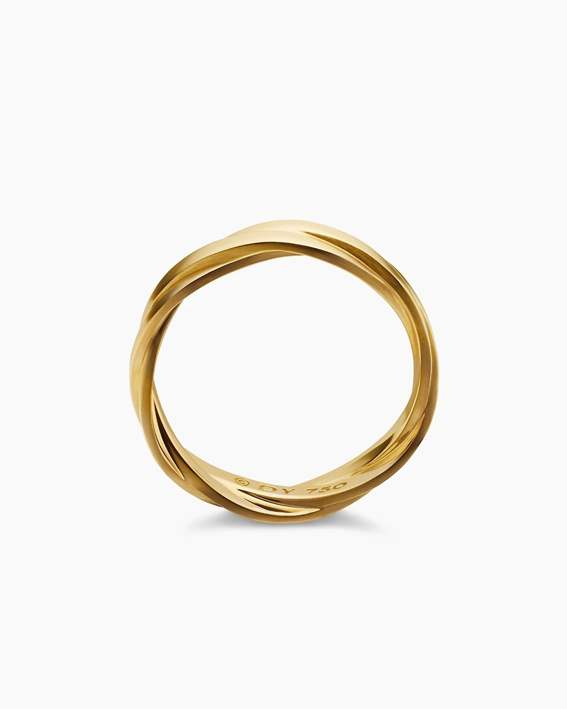 DY Helios™ Band Ring in 18K Yellow Gold, 6mm