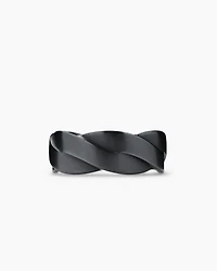 DY Helios™ Band Ring Black Titanium