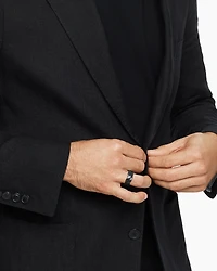 DY Helios™ Band Ring Black Titanium