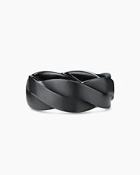 DY Helios™ Band Ring Black Titanium