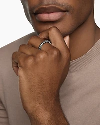 Armory® Band Ring Grey Titanium, 6.2mm