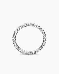 DY Cable Band Ring Platinum, 2.45mm