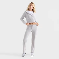 Women's Juicy Couture OG Big Bling Velour Track Pants