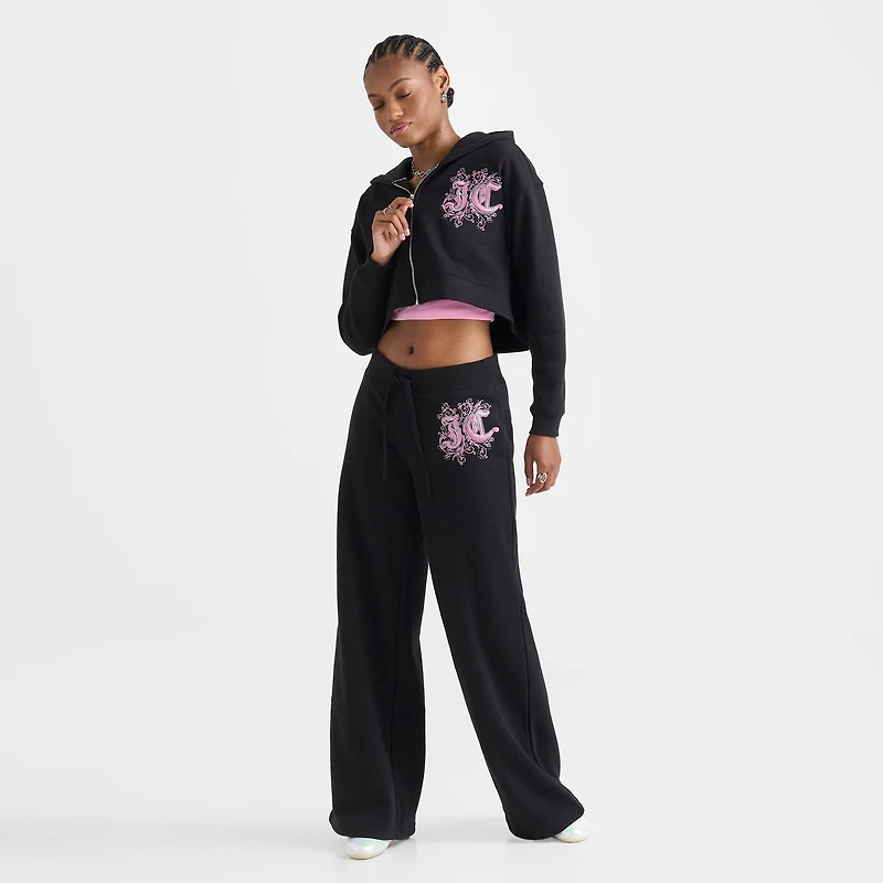 Women's Juicy Couture Ren Cropped Full-Zip Hoodie