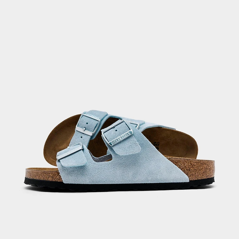Women's Birkenstock Arizona Birkibuc Sandals (Big Kids' Sizes Available)