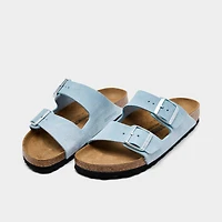 Women's Birkenstock Arizona Birkibuc Sandals (Big Kids' Sizes Available)