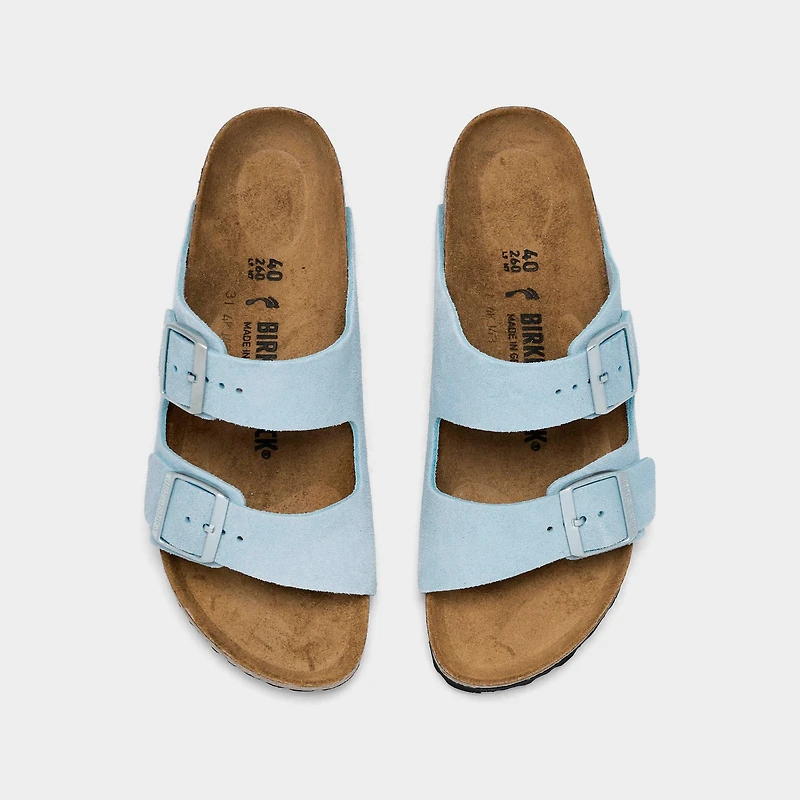 Women's Birkenstock Arizona Birkibuc Sandals (Big Kids' Sizes Available)