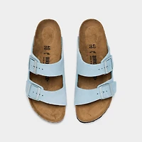 Women's Birkenstock Arizona Birkibuc Sandals (Big Kids' Sizes Available)