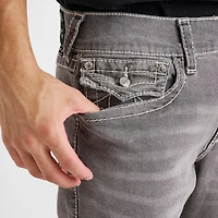 Men's True Religion Ricky Big T Flap Straight Denim Jeans