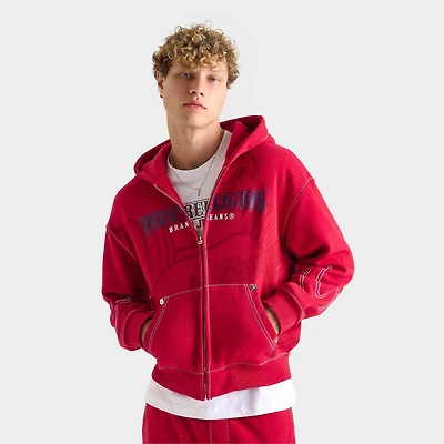Men's True Religion Buddha Big T Full-Zip Hoodie