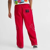 Men's True Religion Big T Baggy Fleece Sweatpants