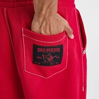 Men's True Religion Big T Baggy Fleece Sweatpants