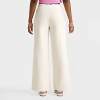Women's Juicy Couture Crown Fleece Wide Leg Jogger Pants