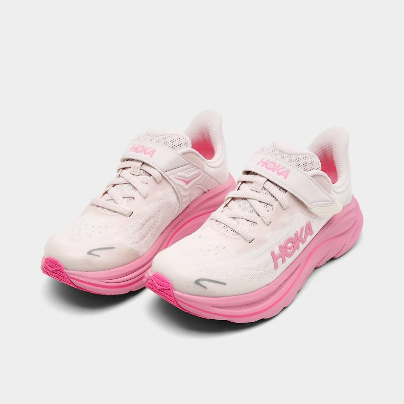 Girls' Little Kids' Hoka Clifton 10 Stretch Lace Running Shoes