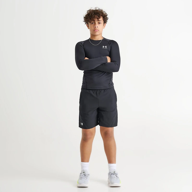 Boys' Big Kids' Under Armour HeatGear Long-Sleeve Shirt