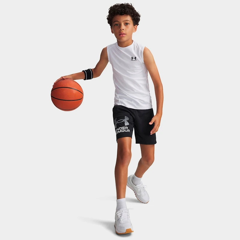 Boys' Big Kids' Under Armour HeatGear Sleeveless Shirt