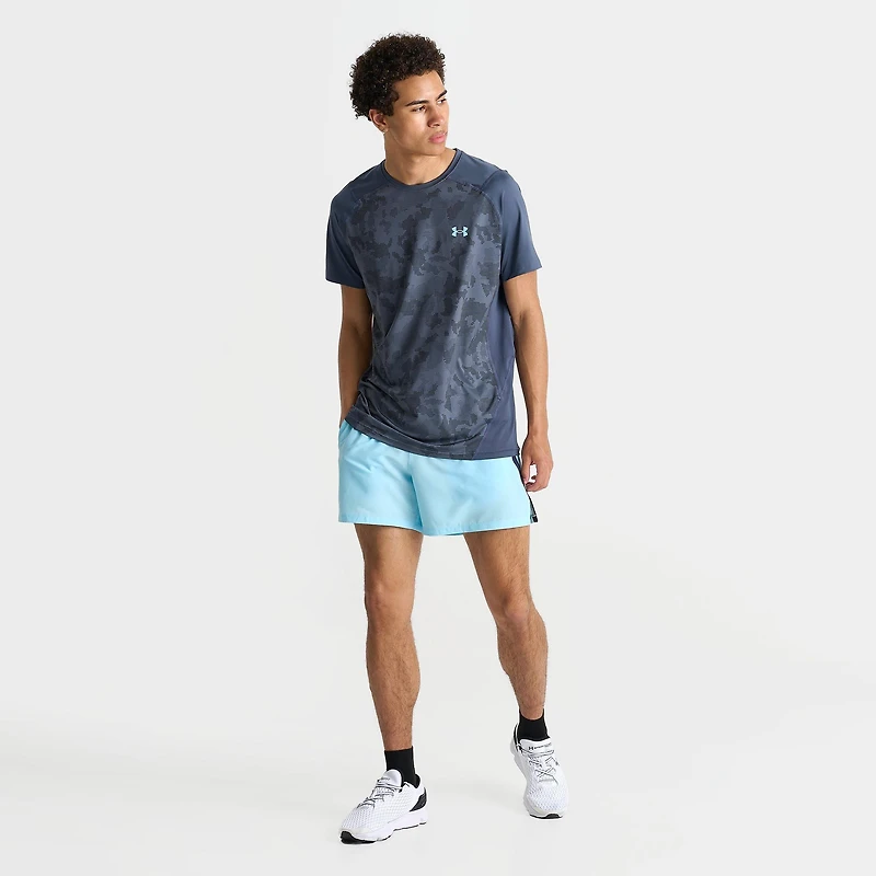 Men's Under Armour HeatGear Fitted Camo Short-Sleeve Training Top