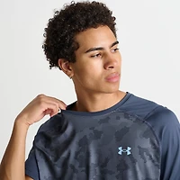 Men's Under Armour HeatGear Fitted Camo Short-Sleeve Training Top