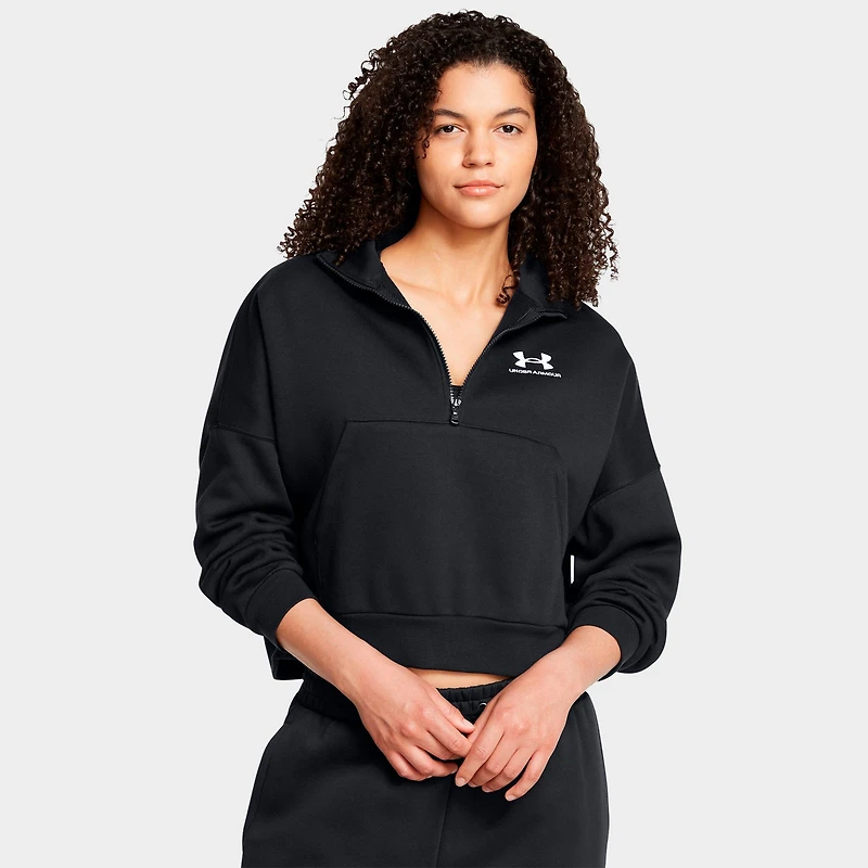 Women's Under Armour Icon Fleece Oversized Half-Zip Sweatshirt