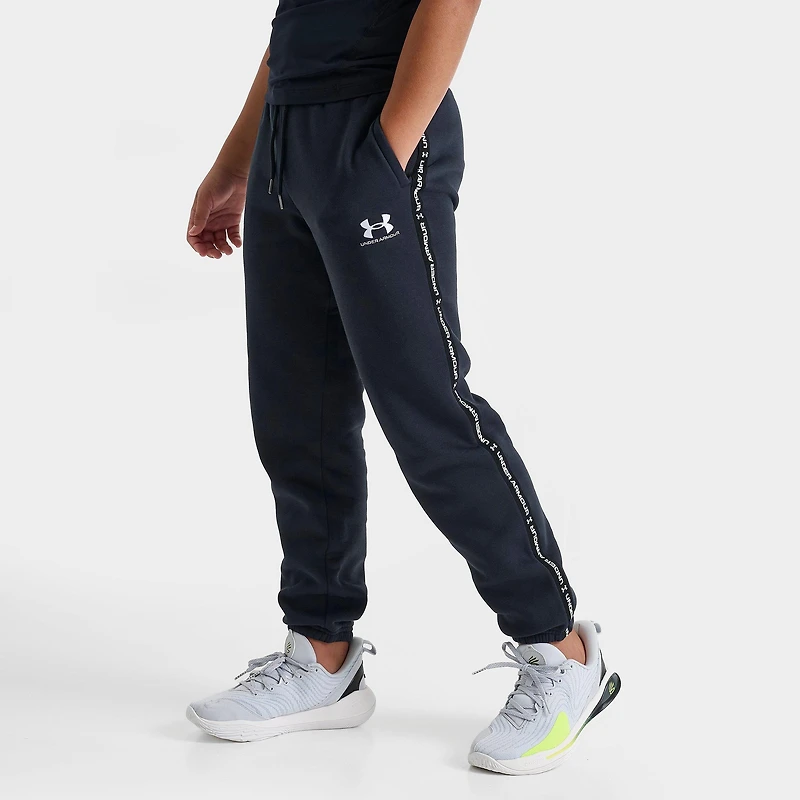 Boys' Big Kids' Under Armour Icon Fleece Taping Jogger Pants