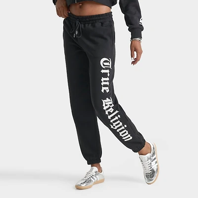 Women's True Religion Crystal Jogger Pants