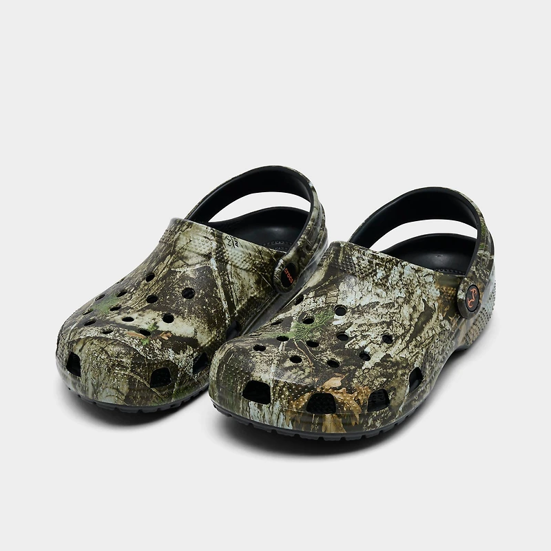 Little Kids' Crocs Realtree APX Camo Classic Clog Shoes