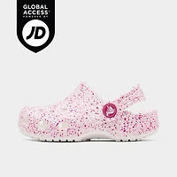 Girls' Toddler Crocs Paint Splatter Classic Clog Shoes