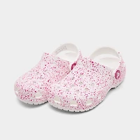 Girls' Toddler Crocs Paint Splatter Classic Clog Shoes