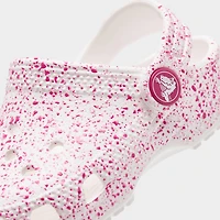 Girls' Toddler Crocs Paint Splatter Classic Clog Shoes