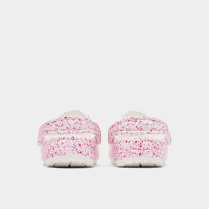 Girls' Toddler Crocs Paint Splatter Classic Clog Shoes