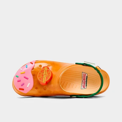 Men's Crocs x Krispy Kreme Classic Clog Shoes