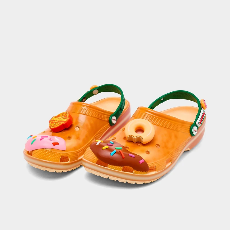 Men's Crocs x Krispy Kreme Classic Clog Shoes