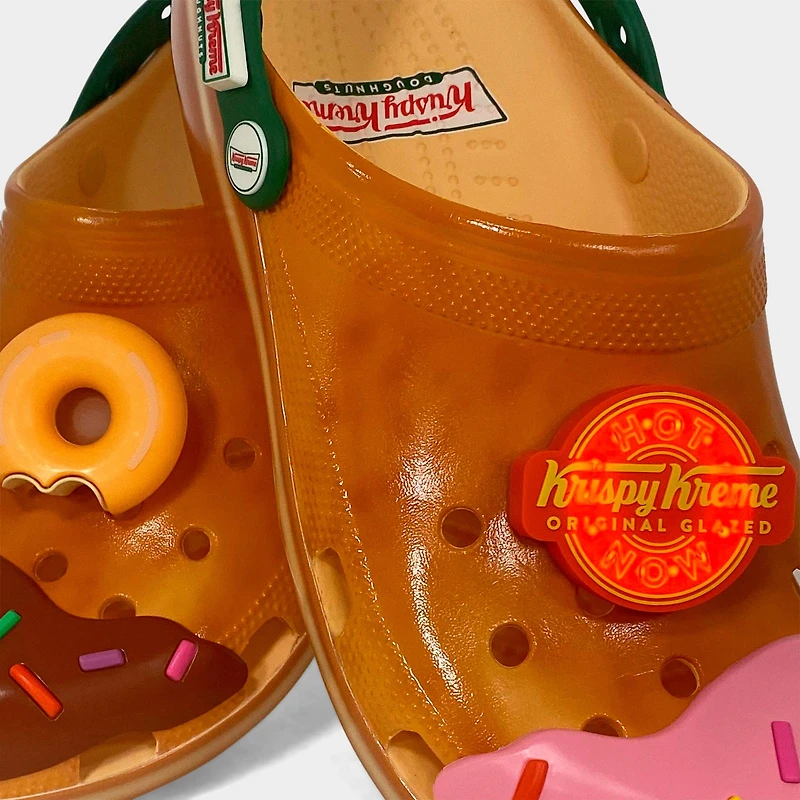 Men's Crocs x Krispy Kreme Classic Clog Shoes