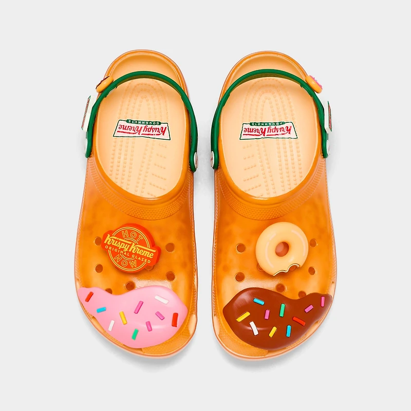 Men's Crocs x Krispy Kreme Classic Clog Shoes